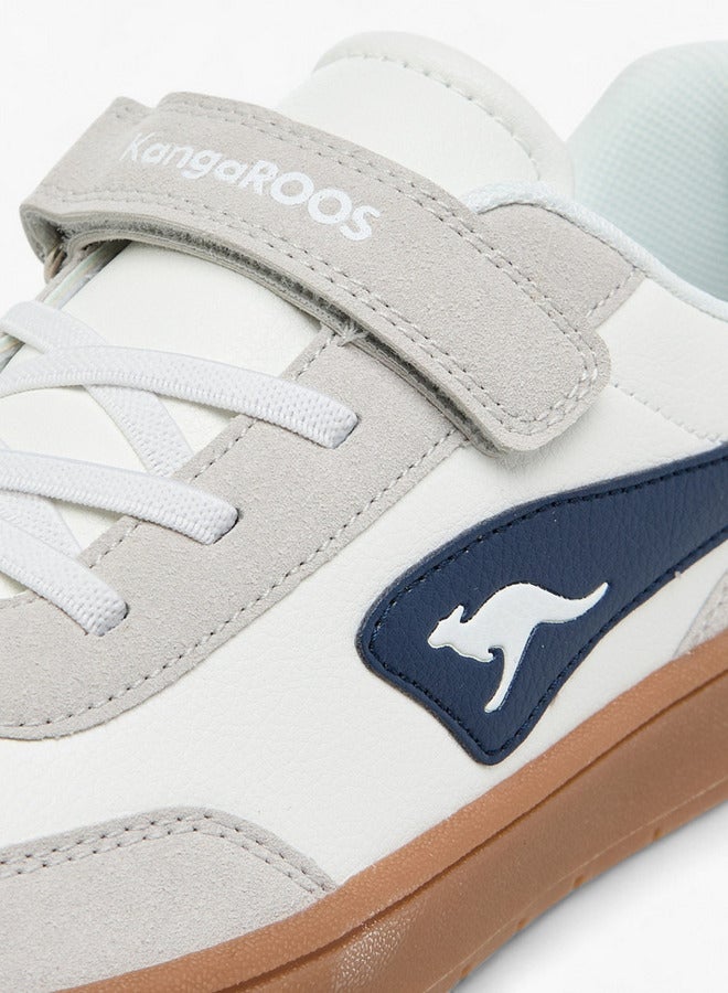 kangaROOS Women's Panelled Sneakers with Hook and Loop Closure - Image 4