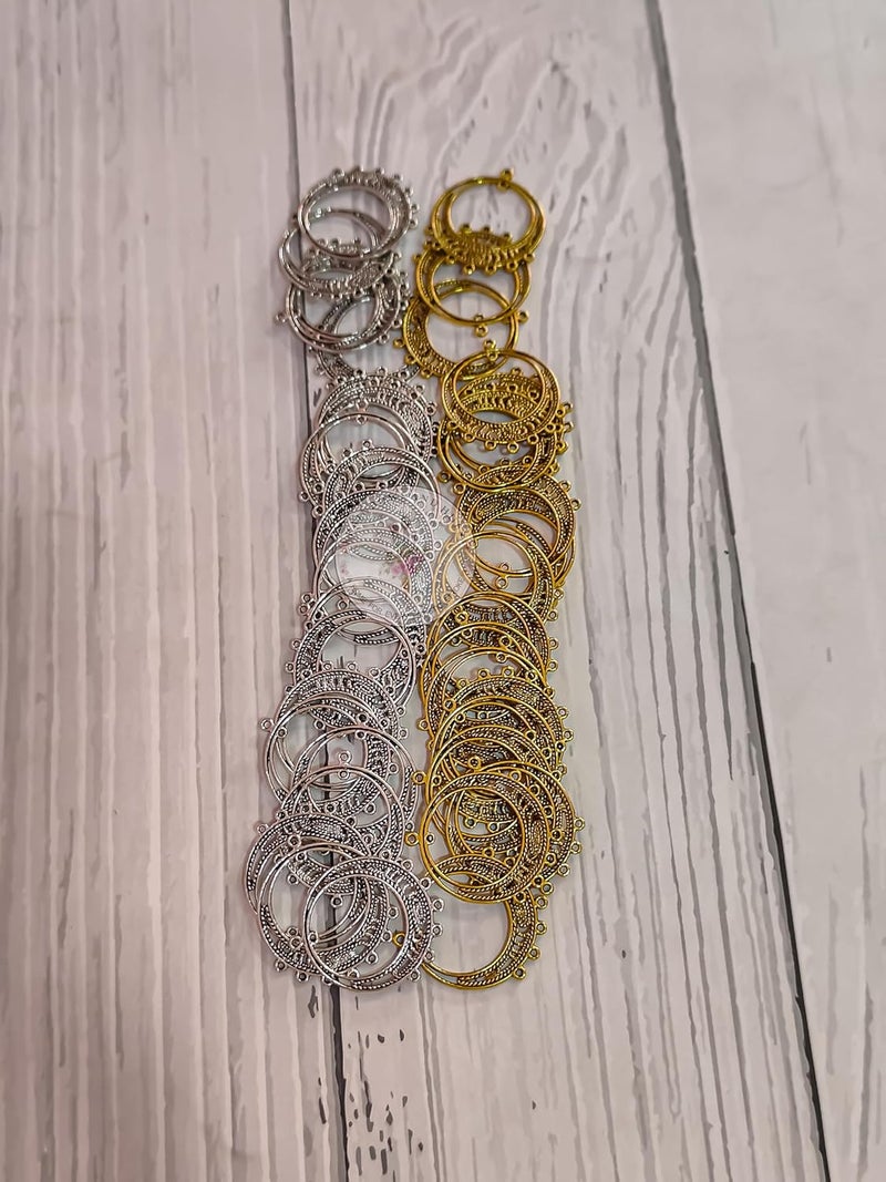 RH METAL FITTINGS, for resin arts, crafts, charms, pendent making, jewellery making,diy projects, etc. - Image 1