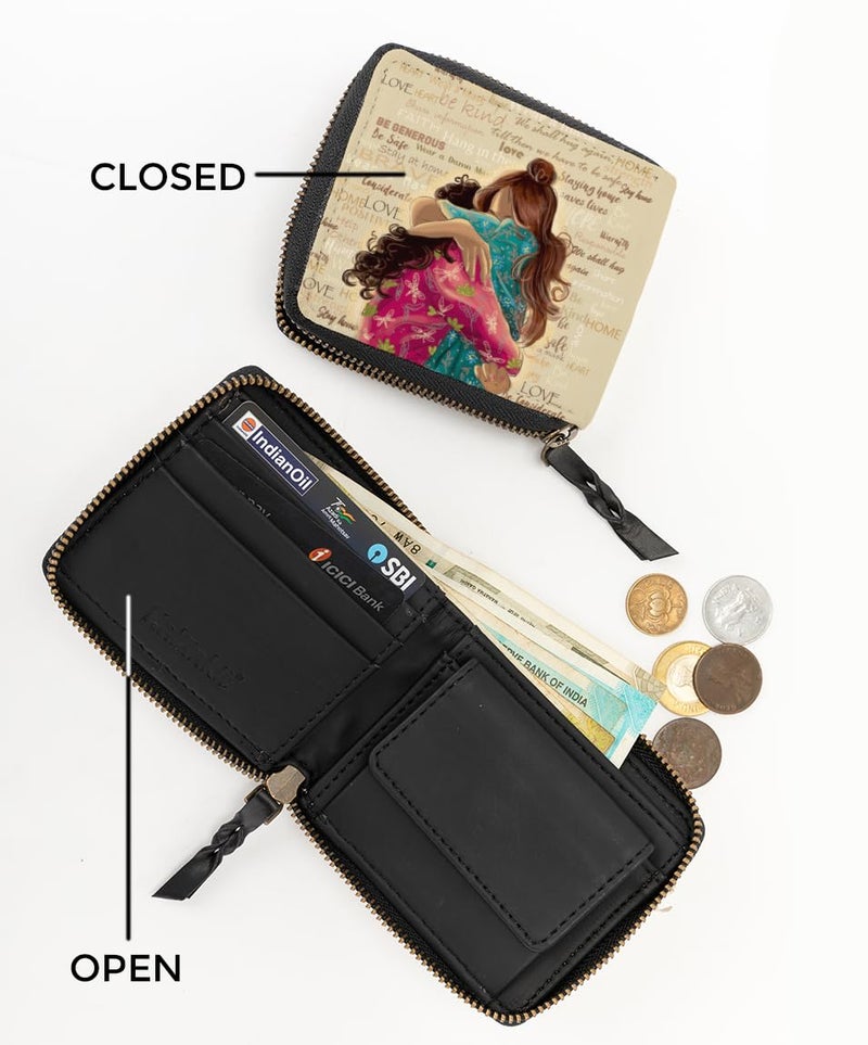 Kalankit Wallet for Woman | Birthday Gift, Gifts for Teenage Girls, Female Friends, Sister | Small Money Purse, Mini Bi-Fold Wallet for Women | Cute Wallet for Girls - Image 3
