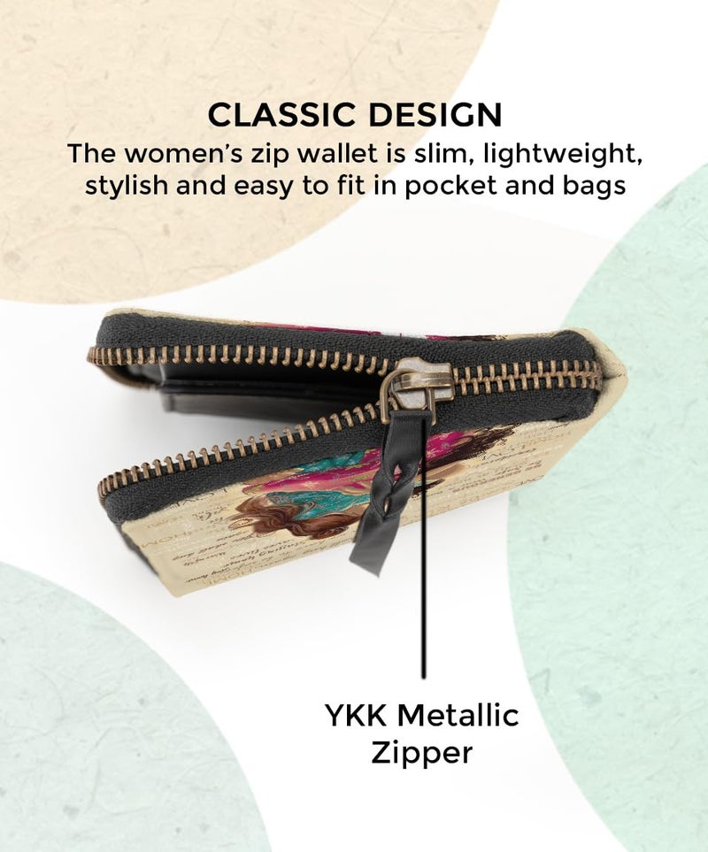 Kalankit Wallet for Woman | Birthday Gift, Gifts for Teenage Girls, Female Friends, Sister | Small Money Purse, Mini Bi-Fold Wallet for Women | Cute Wallet for Girls - Image 5