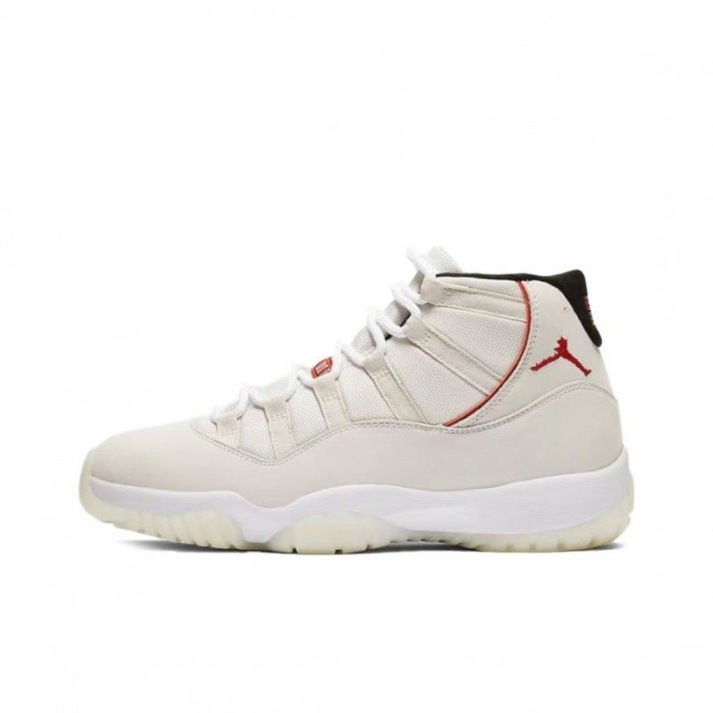 Pure Original Aj11 Big Devil Joe 11 Black And White Red High-Top Baby'S Breath Kang Buckle Black And Red Sports Shoes - Image 5