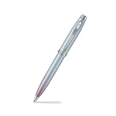 Sheaffer GIFTSET SHEAFFER EXPRESSIONS 100 9376 PEARLISED GRADIENT WITH CHROME TRIMS BP WITH METALLIC SILVER SMALL NOTEBOOK