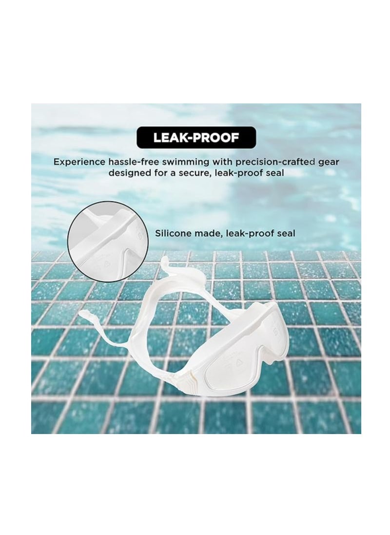ENDLESS  Premium Swimming Goggle with Anti-Fog and UV Protection | Stylish Big Frame for more Visibility | Soft Silicone Gasket for Leak Proof | With Hard Case  - Image 4