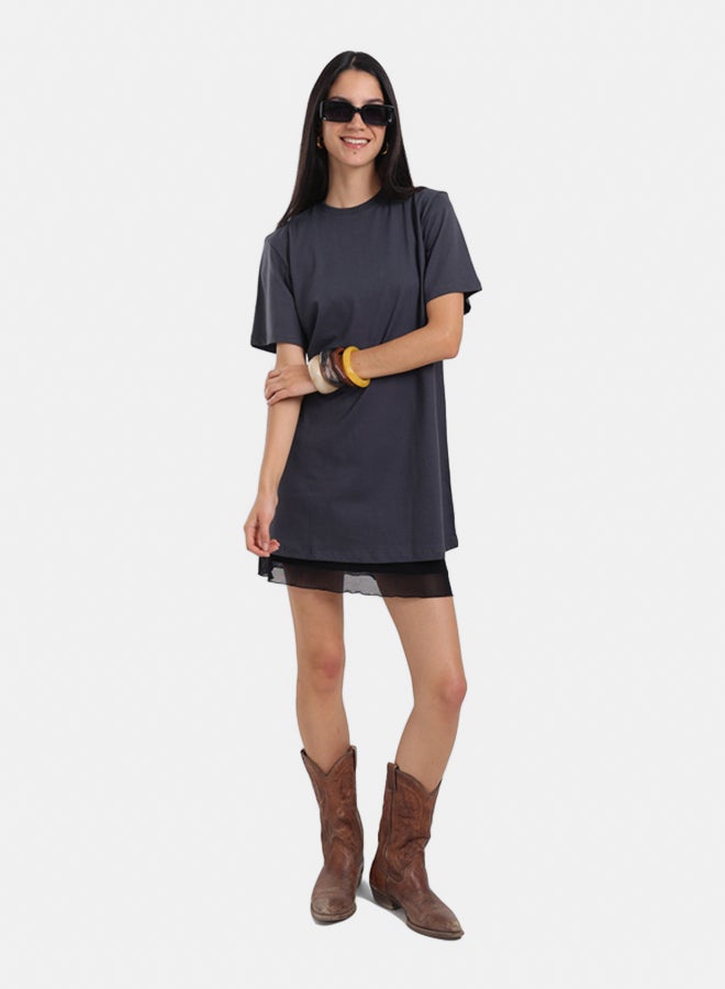 Carina Short Sleeves Cotton Dress  - Image 5