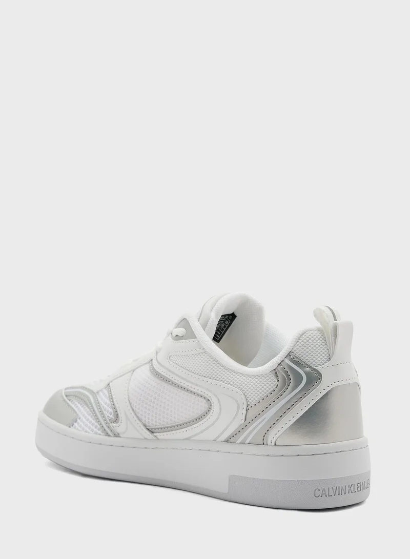 Calvin Klein Jeans Lace Up Low Top Sneakers