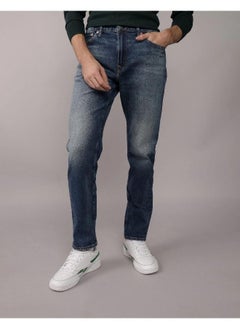 American Eagle Airflex+ Light Wash Straight Jeans  - Image 1