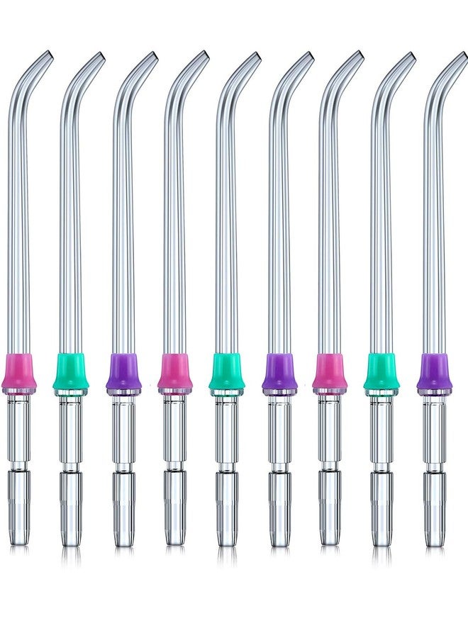 VWONST Replacement Classic Jet Tips Dental Water Jet Nozzle Accessories Compatible with Waterpik Water Flossers (Like WP-100) and Other Brand Oral Irrigators (9-Pack) - Image 1