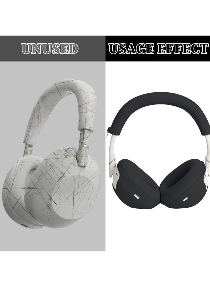 general Protective Cover 3-Piece Set for Sony WH-1000XM6 Headphones, Silicone Earpad Covers/Ear Cup Covers/Headband Cover | Sweat-Resistant and Easy to Clean - Image 5