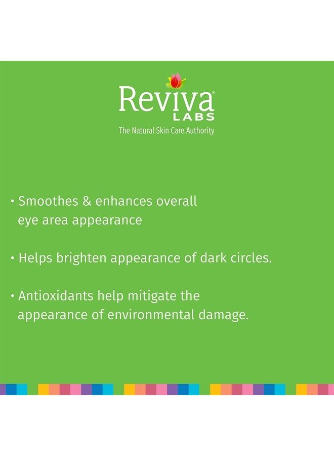 Reviva Labs REVIVA LABS - Firming Eye Serum with Alpha Lipoic Acid, Vitamin C Ester & DMAE 2PK (1.0 fl.oz) - Image 4