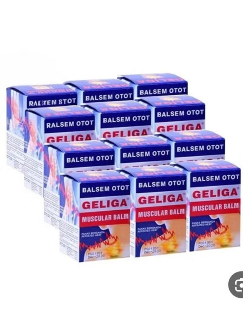 Geliga Muscle balm 12 pieces 20 g - Image 1
