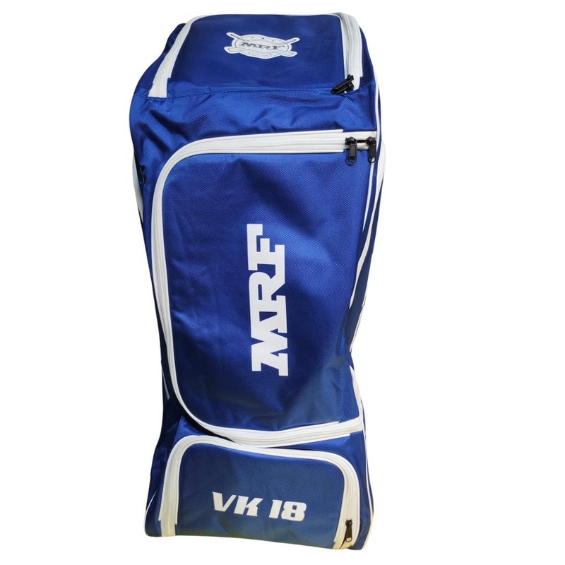 MRF VK18 Blue Sr. Kit Bag.RB | Cricket Kit Bag for Equipment Storage & Travel - Blue - Image 3