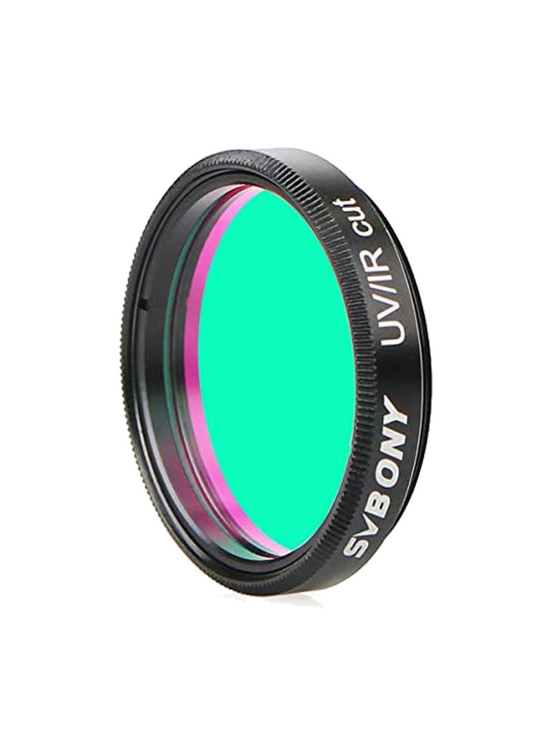 SVBONY SVBONY UV IR Cut Block Filter Infra Red Filter CCD Camera Interference UV Filter 1.25 inches Thread for DSLR Camera Telescope with Webcam Adapter  - Image 2