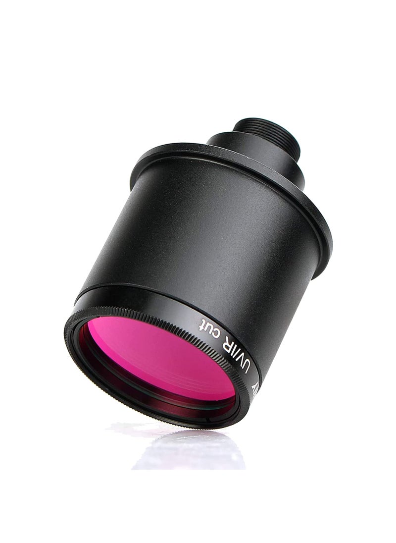 SVBONY SVBONY UV IR Cut Block Filter Infra Red Filter CCD Camera Interference UV Filter 1.25 inches Thread for DSLR Camera Telescope with Webcam Adapter  - Image 1