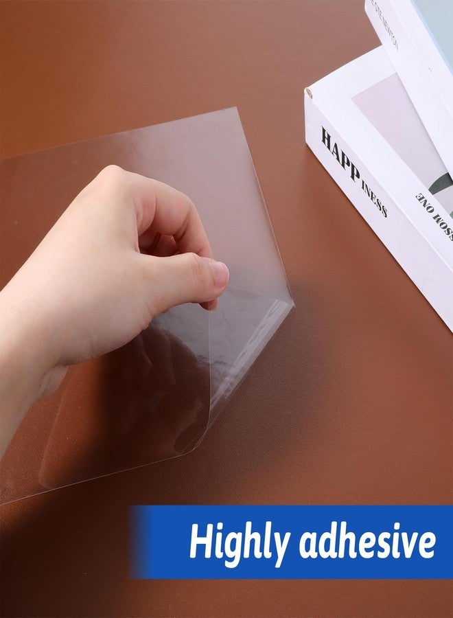 Zyghjort Clear Dry Erase Board Sticker Paper, 10 Sheets of A4 Clear Removable Dry Erase Sheets Paper Transparent White Boards Sticker for Wall/Desk/Refrigerator/Door/Locker/Home/Office/Classroom - Image 5