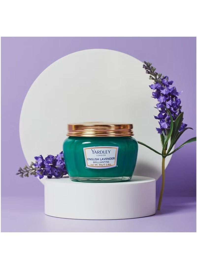 ياردلي كريم الشعر بريلينتين برائحة اللافندر إنجليزي الصنع 80جرام - Image 1