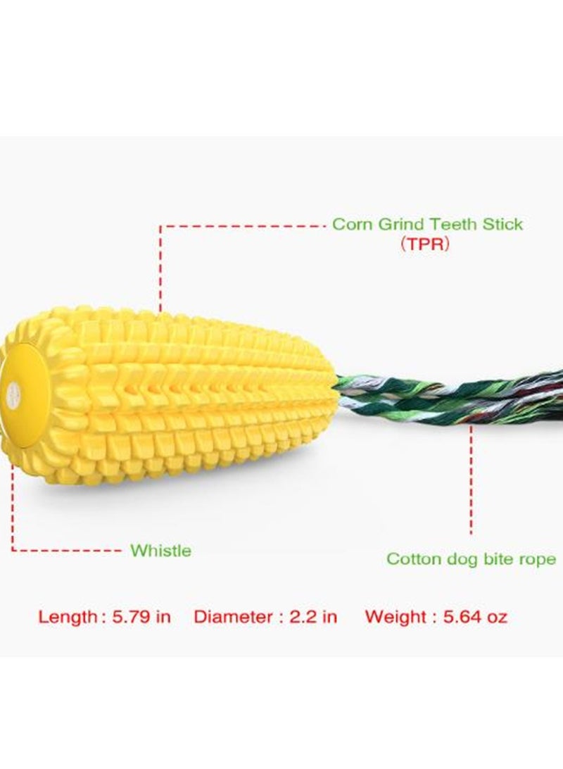 Pet toys corn sound teething stick chewing toothbrush dog toy tear-resistant and bite-resistant dog toy - Image 5