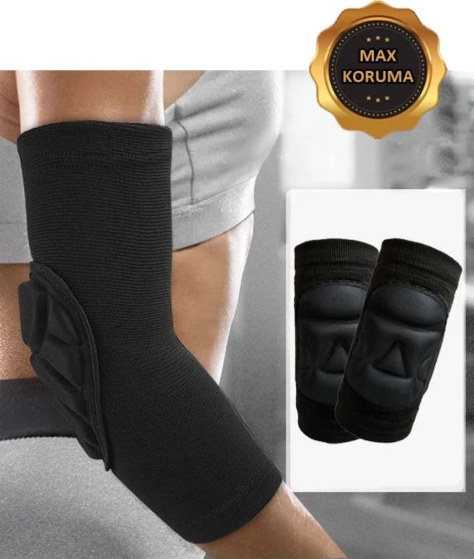 Liggo Double Volleyball Elbow Pad Goalkeeper Elbow Pad with Embossed Sponge Support
