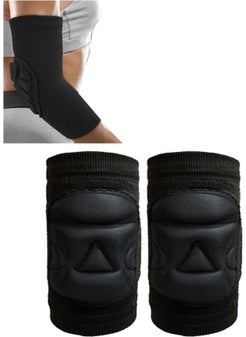 Double Volleyball Elbow Pad Goalkeeper Elbow Pad with Embossed Sponge Support