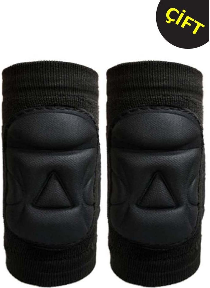 Liggo - Double Volleyball Elbow Pad Goalkeeper Elbow Pad with Embossed Sponge Support - Image 1
