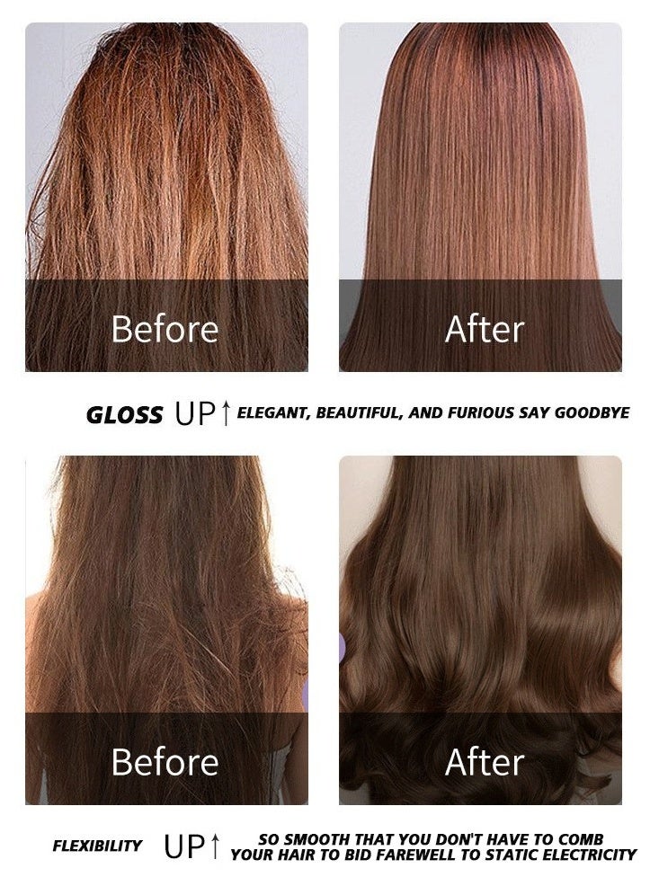 MIXIA Caviar Hair Mask, Hair Conditioner, Repairs Damaged Hair, Nourishes and Smoothes Hair 500g - Image 4