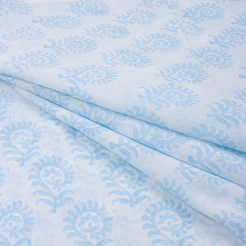 DMAASA Hand Block Print Pure Cotton Women Dress Making Running Long 44 Inch Wide Clothing Piece for Women Kurti Top Men Shirt Cushion Pillow and Table Cover 25 Meter - Image 5