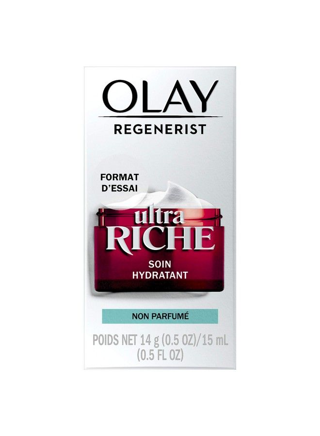 Olay New Regenerist Ultra Rich Face Moisturizer Fragrancefree Trial Size 0.5 Oz - Image 3