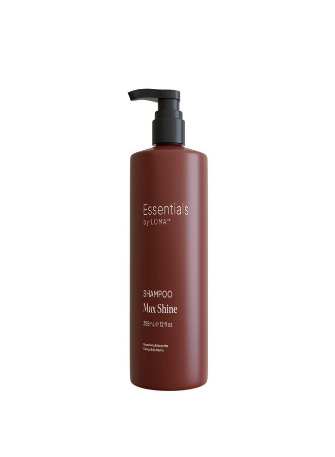 LOMA Essentials Max Shine Shampoo for Dull Hair, Lightweight Shine Enhancing Shampoo, Sulfate Free Color Safe Formula, 12 oz - Image 1