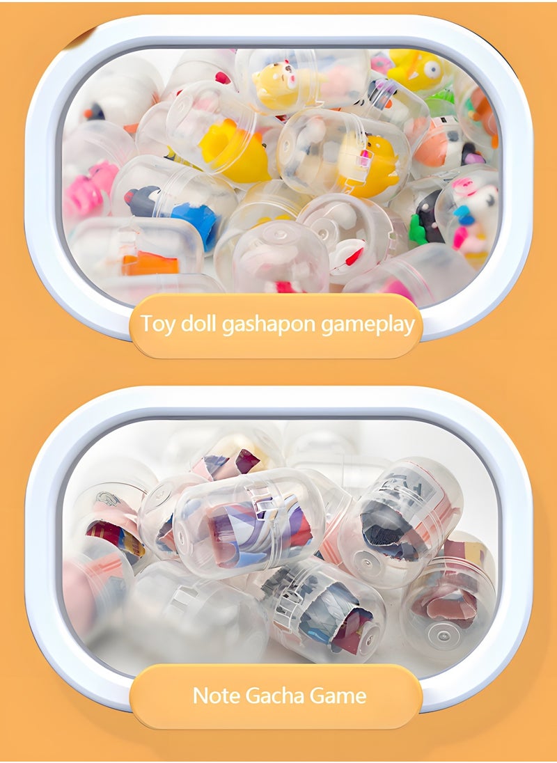 GROIC Mini Vending Machine with 16 Animal Eggs,Animal Doll Toys,Vending Machine Game,Doll Grabbing Machine, Egg Twisting Machine  - Image 4