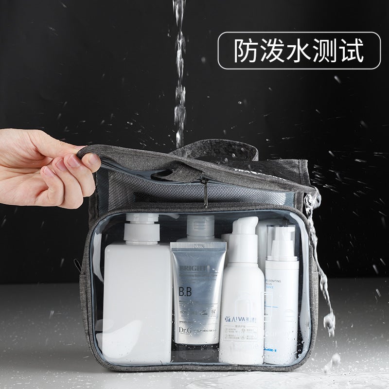 Business Travel Wash Bag Cosmetic Bag Men'S Business Travel Portable Foldable Waterproof Simple Storage Bag - Image 5