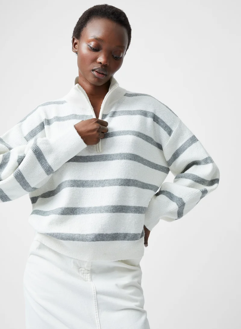 French Connection Lilly Mozart Crew Neck Jumper