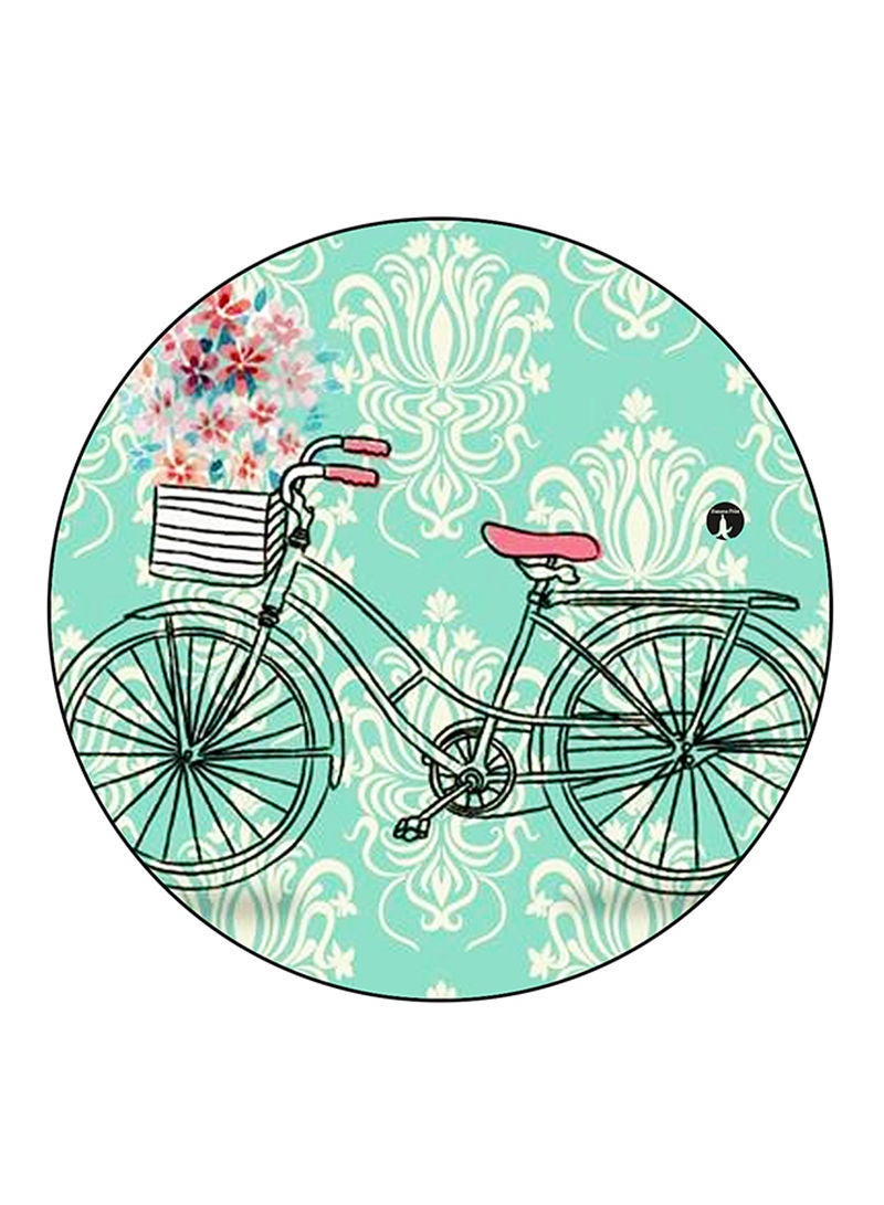 RKN Bike Printed Mouse Pad Multicolour