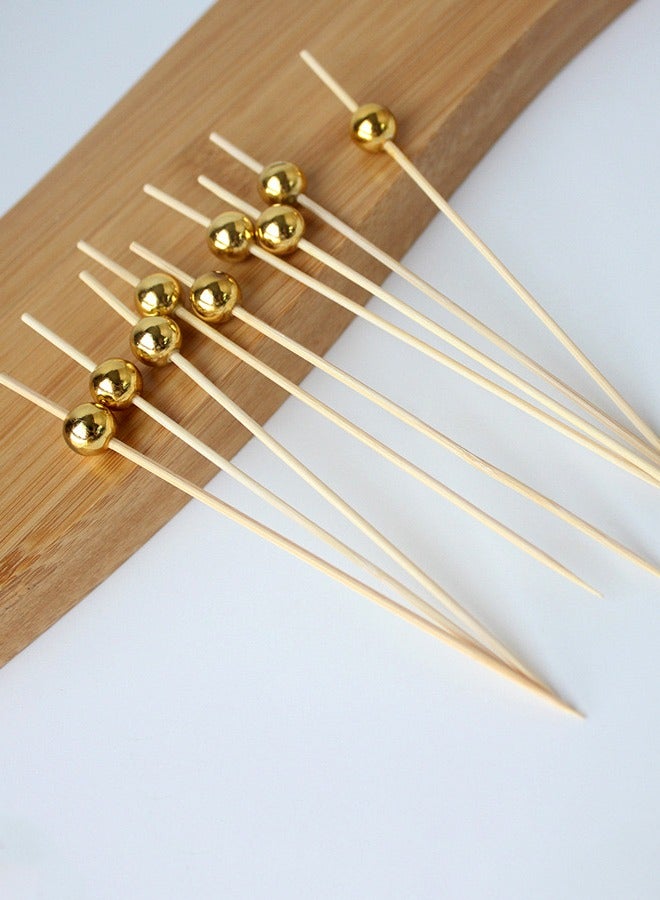 100 Pieces Disposable Fruit Forks for Family Party Birthday Party Wedding Dessert Cake Forks  - Image 2