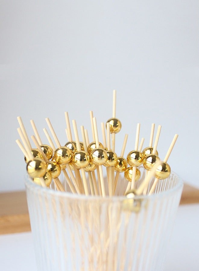 100 Pieces Disposable Fruit Forks for Family Party Birthday Party Wedding Dessert Cake Forks  - Image 4
