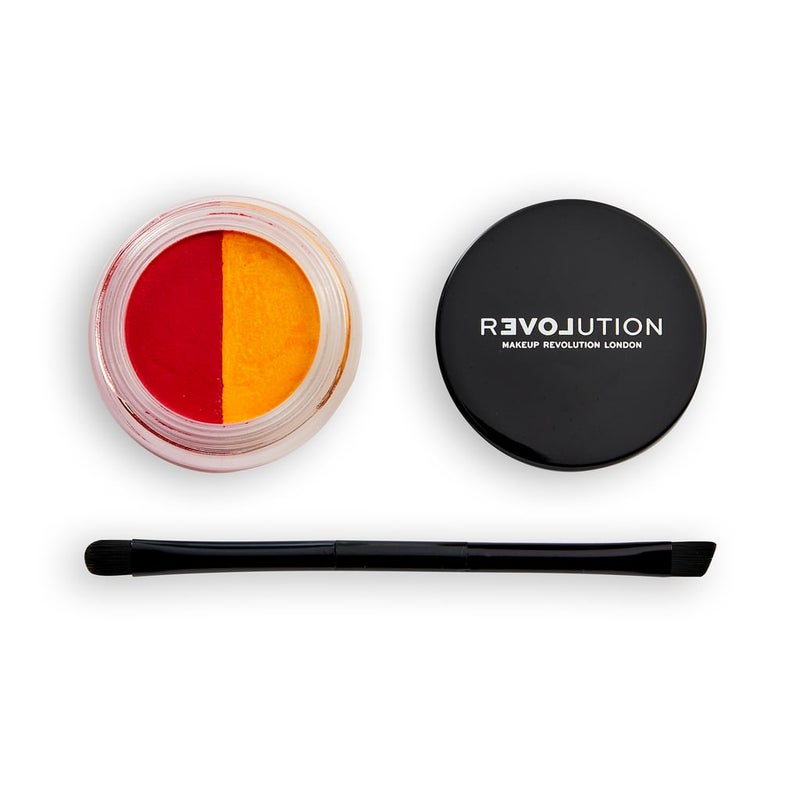 REVOLUTION Relove by Revolution Dual-Pan Water-Activated Eyeliner – Double Up - Image 1