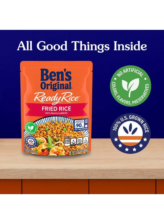 Ben's Original BEN'S ORIGINAL Ready Rice Fried Flavored Rice, Easy Dinner Side, 8.5 OZ Pouch (Pack of 12)  - Image 4