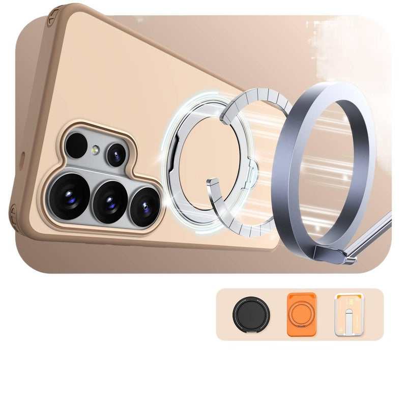 MagSafe Samsung Galaxy S26 Drop Protection PC Case for Samsung S26 Ultra Samsung S26 and Kickstand and Scratch Resistant in Black - Image 3