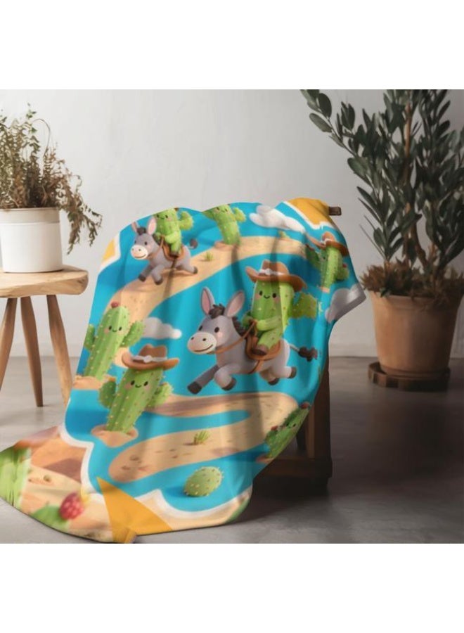 general Wisdom Fairy (latest) flannel thin blanket (warm and comfortable, suitable for sleep, game use, dust and sandproof) 150cm*200cm - 65 - Image 3