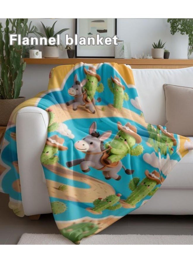 general Wisdom Fairy (latest) flannel thin blanket (warm and comfortable, suitable for sleep, game use, dust and sandproof) 150cm*200cm - 65 - Image 4