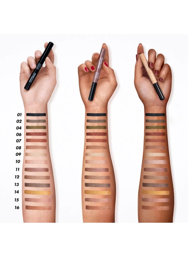 MAKE UP FOR EVER Aqua Resist Smoky Eyeshadow Stick - 13 Cinder - Image 4