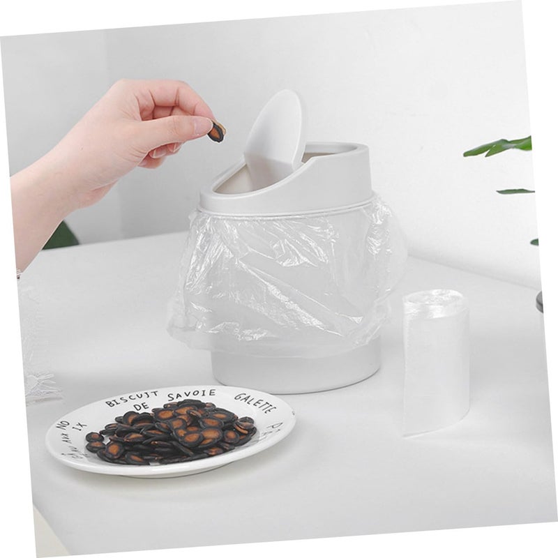 Thick White Small Garbage Bags 90 Count 3 Rolls Portable Home And Car Use - Image 5