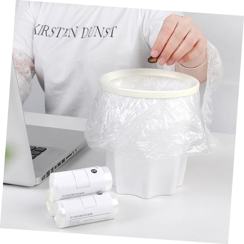 Thick White Small Garbage Bags 90 Count 3 Rolls Portable Home And Car Use - Image 4