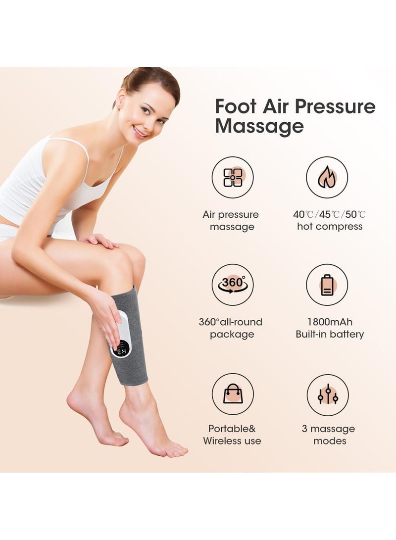 general Leg Massager, Cordless Leg Massager With 3 Modes and 3 Intensities, Heating pad Massager With Cordless Electric Compressor For Exercise and Pain Relief - Image 2