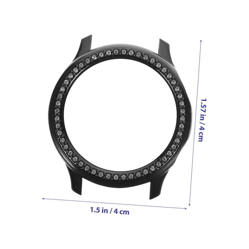 حافظة واقية مزدوجة الصف من الماس متوافقة مع Garmin Venu أنيقة متينة سهلة التركيب تصميم أنيق - Image 3