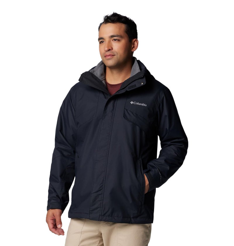 Columbia Mens Bugaboo III Fleece Interchange Jacket Black Medium