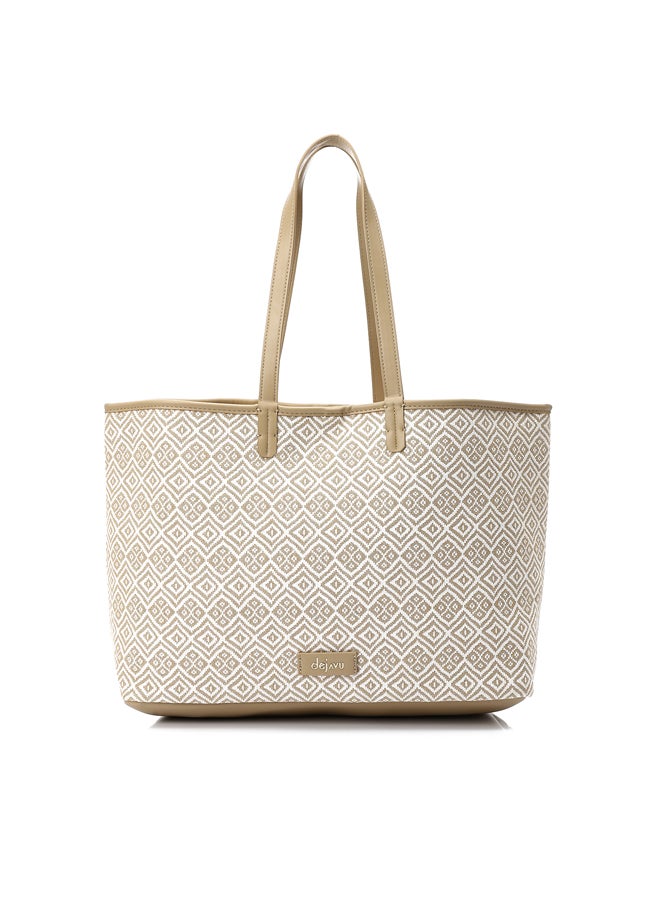 DejaVu Textile One Main Compartment Handbag  - Image 4