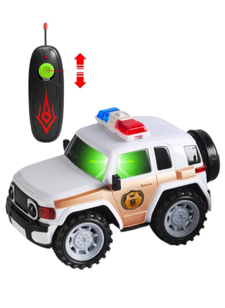 Rally Remote Control Police Model Car Toy Vehicle Playset  - Image 2