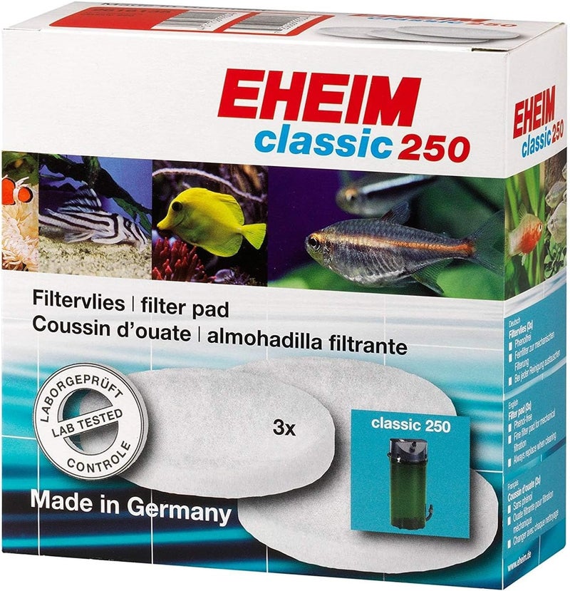 Eheim Fine Filter Pad for 2213/250 2616135 Canister Filter (3 pcs)