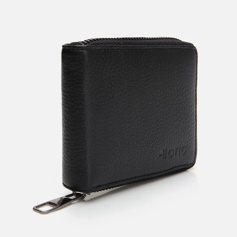 Hotiç 06CUH289660A100 BLACK Men's Wallet