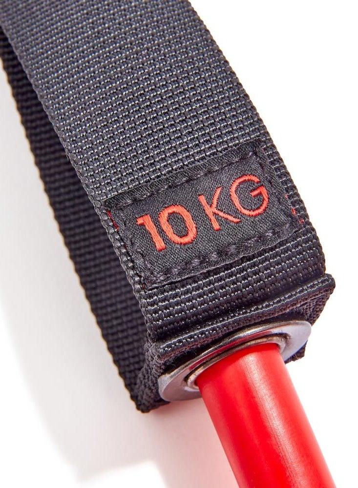 ريبوك مجموعة أنابيب قوة ريبوك – أشرطة مقاومة قابلة للتعديل لتدريبات كاملة للجسم مع مقابض مريحة - Image 2