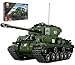Reobrix M4A3E8 Sherman Tank Building SetWW2 Military American Armed Tanks Building Block Set for Military FansWorld of Tanks Authorized Products 77030Ideal Gift for Adults Boys Age 14836 PCS - Image 3